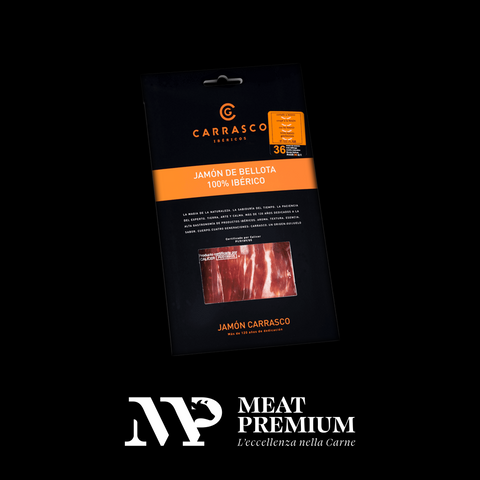 Prosciutto Jamon di Bellota 100% Iberico Puro Pata Negra - Carrasco